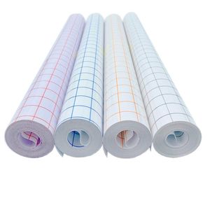 Mirrors Self-adhesive PET Lettering Transfer Film Transparent Alignment Grid Decorative Tape For Advertising