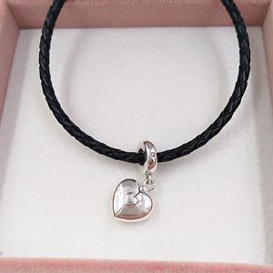 925 Gümüş Çiçek Kız Takı Seti Yapan Kit Aşk Kalp Diy Charm Pandora Kilit Bilezik Kolye ile Anahtar Hediyeler Anneler Günü için Anahtar Hediyeler Kadınlar Zincir Gevşek Boncuklar Kolye