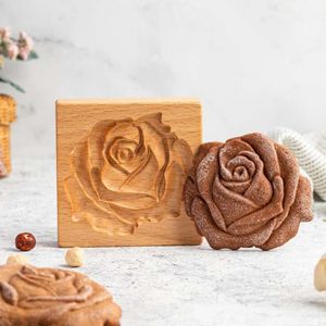 Çerez Kesici Kabartma Kalıp Komik Ahşap Pişirme Kalıpları Gingerbread, Çam Koni, Ev Mutfak Bakeware Yemek Bar DIY ve Aile Toplantıları için Uygun