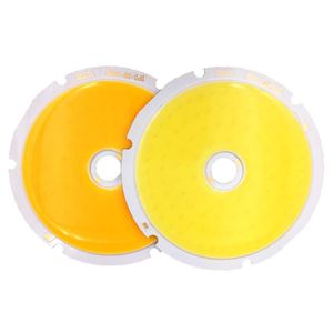 Lampadine 80MM Diametro rotondo LED COB Chip a bordo Sorgente luminosa 50W DC 30V Lampadina per illuminazione esterna per interni Lampada calda fredda bianca