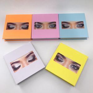 Yaratıcı Kirpik Kitap Özel Özel Etiket Logo Toptan Kutusu Tam Şerit Lash 3 Pairs Eyeliner Ile Kirpikler, Cımbız Kirpikler Ayna Kılıfı