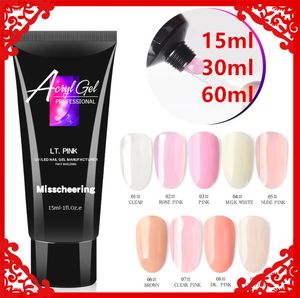 15ml 30ml 60ml Crystal Fast Extend UV Nail Gel Extension Builder Led Nails Art Beauty your hands