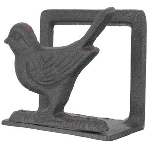 Коробка для ткацений салфетки 1pc Vintage Iron Rack Restaurant Holder для настольного меню стенда