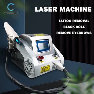 Yeni 2021 Q Anahtarlı ND YAG Lazer Makinesi Dövme Kaldırma Kırışıklık Sökücü Güzellik Spa Salon Kullanımı Dövme Remov Makinesi Koyu Spot Kaldır