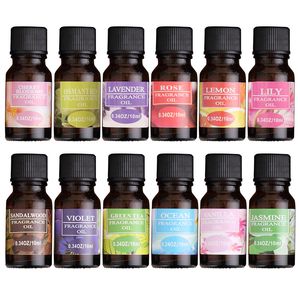 Oli essenziali naturali Pure Plant Lavender 10ML Umidificatore Diffusori per aromaterapia Olio Aria calmante sana Cura fresca