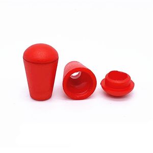 200pcs Colorful Cord Ends Bell Stopper With Lid Lock Plastic Toggle Clip For Paracord Clothes Bag Sports Wear Shoe 851 V2