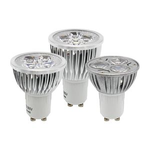 Ampuller 10 adet Dim GU10 9 W 12 W 15 W LED Ampul 110 V 220 V Lamba Serin Sıcak Beyaz Işık Spot Işık 85-265V