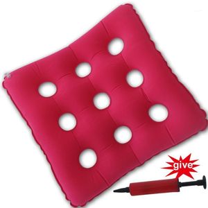 Yastık / Dekoratif Yastık 45 * 41 cm Anti Bastsore Koltuk Minderi Hava Kare Şişme Ofis Bilgisayar Sandalye Tekerlekli Sandalye Pedi PVC Hemorrhoi