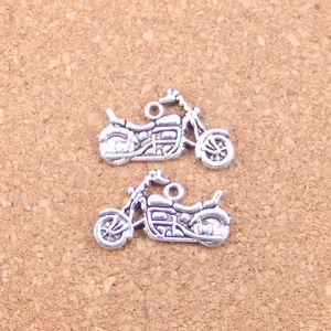 67 adet Antik Gümüş Bronz Kaplama Motosiklet Scooter Autosycle Charms Kolye DIY Kolye Bilezik Bileklik Bulguları 14 * 25mm