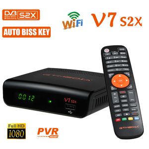 GTMedia V7 S2X HD USB WiFi Anten DVB-S2 Uydu TV Alıcı Desteği Powervu Biss Key Cccamd Tam Hızlı USB 3G Dongle