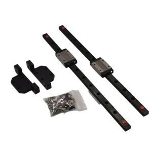 Yazıcı Malzemeleri Funssor Creality CR-6 SE 3D Yazıcı Yükseltme Y Eksen Doğrusal Ray Adaptörleri Kit Çift Hiwin Lineer Rail Set