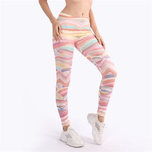 Marka Satış Tayt Mandala Nane Baskı Spor Legging Yüksek Esneklik Leggins Egzersiz Legins Pantolon Pantolon Kadınlar için 211215