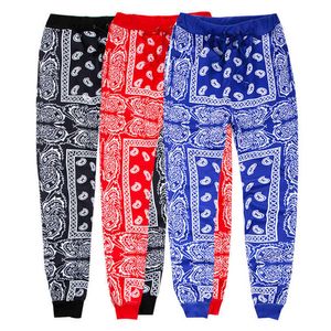 Polyester Bandana Jogging Yapan Erkek Kadın Eşofman Altı Eşofman Rahat Koşu Pantolon Sonbahar Erkek Kız Hiphop Spor Streetwear P0811