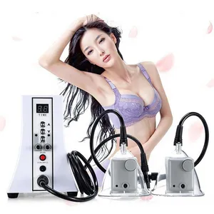 Hotsales Vacuum Aprimoramento de mama Slimming Máquina de emputora Infravermelho levantando elevador de quadril massagem mamário terapia de ventosas intensificador de busto