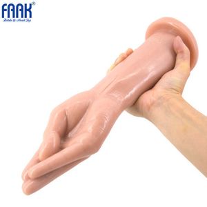 Novo punho dildo grande mão dildo grande plug anal brinquedos sexuais eróticos enorme dildo braço fisting mulheres lésbicas masturbar-se flertar sex shop X0503
