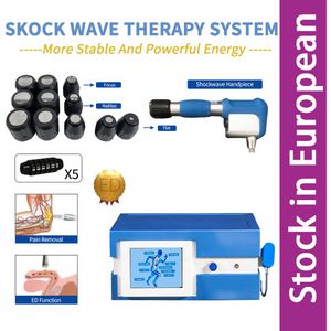 Испания в складе Ортопедического реабилитационного оборудования Шоковая волна Профессиональная машина для высокого давления до 5BAR