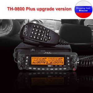 Последняя версия TYT TH-9800 Quad Band 29/50 / 144/430 МГц 50 Вт Walkie Talkie Улучшена мобильная радиостанция с двумя дисплеями TH9800 809CH