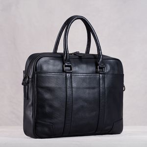 HBP натуральная кожаная мужская сумка мужская сумка портфель бизнес-плечо большая емкость Crossbody 15,6 дюйма Laotop офисные сумки