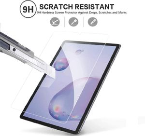 Samsung tablet camı için ekran koruyucuları 9.7 inç altında çizilmeye dayanıklı anti-parmak izi HD perakende paketi ile