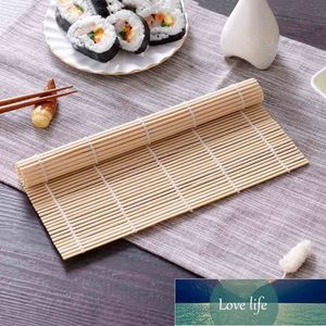 1pc DIY Rolling Mat Sushi Onigiri Rice Roller Sushi Maker Tools Bamboo Kitchen Gadgets Sushi Curtain Kitchen Cooking Accessories Factory price expert design