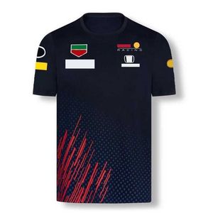 F1 Formula Bir T Shirt Yarışma Seyirci Tişört Motorsport Gömlek Erkek Yaz Yarışı Motocross Bisiklet Jersey Camiseta Takım İş Giyim Sürme Tişörtleri 3TL0