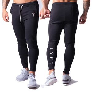 JPUK LYFT2020 Koşu Koşu Pantolon Erkek Spor Kalem Pantolon Pamuk Joggers Vücut Geliştirme Fitness Spor Pantolon Tayt Sweatpants X0628