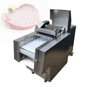 Fabrika tedarikçisi dondurulmuş tavuk kemik kesme makinası otomatik küçük et küp üreticisi fiyat satılık üreticisi