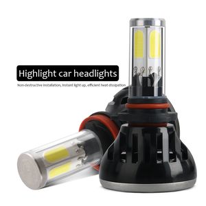 2 PCS G5 Farol do carro H4 LED H7 H8 H11 HB3 / 9005 HB4 / 9006 H1 H3 880 881 8000LM ESPE 4 lados Auto Bulb Headlamp 6000K Branco 12V