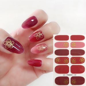 Nail Sticker 27 Couleurs Nails Art Design Bandes De Designer Auto-Adhésives Wraps Pour Autocollants De Fête