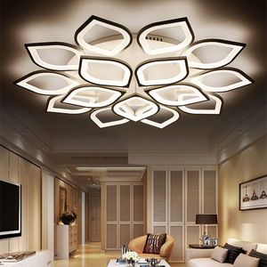 Lampadario moderno Lampadario per soggiorno Lampada da soffitto a LED da incasso a LED AC90-260 V illuminazione indoor