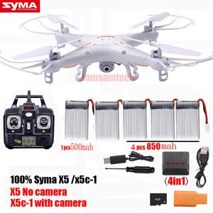 Оригинальная Syma X5C-1 RC Quadcopter Вертолет Дроны WiFi Камера HD