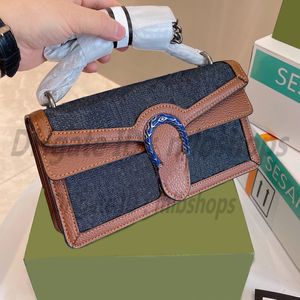 Bayanlar Omuz Çantaları G Kadınlar Moda Cüzdan Lüks Tasarımcılar Küçük Kaplan Başkanı Kapatma Zincir Flap Tutucu Sling Bolsas Debriyaj 2021 Crossbody Kovboy Çanta