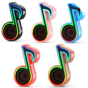Wireless Note Speakers Bluetooth Speaker 5.0 Portable Mini Colorful Streamer Music Radio TF Card Noise Reduction