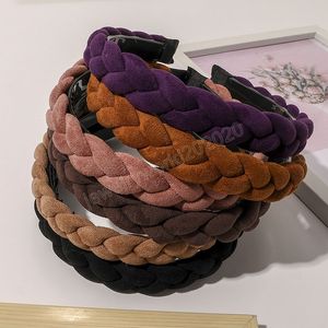 Moda DIY Saç Aksesuarları Kadınlar Için Dişler Ile Çok Katmanlı Hairband Kızlar Bahar Elastik Türban Bantlar