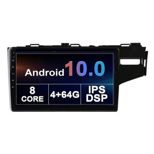 2Din Radyo Araba DVD Multimedya Çalar Stereo GPS Navigasyon Honda Fit Caz 2014-2018 RHD Android BT Otomatik 9 inç 2.5D IPS Çift Kişilik