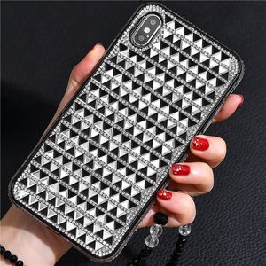 Роскошный Bling Blitter Crystal Diamond Phone Chames для Samsung Galaxy Note 20 Ultra S21 Ultra S20 Plus Примечание 10 PRO Мягкий TPU