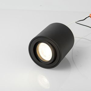 Downlights fabrika Gu10 LED kapalı nokta ışık 5W yüksek lümen aşağı lamba dönebilir derece