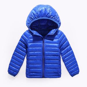 Ceket Marka 90% Ördek Tüy Işık Erkek Kız Çocuk Sonbahar Kış Ceketler Bebek Aşağı Spor Giyim