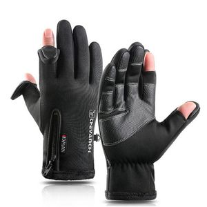 Cycling Gloves Winter Bicycle Warm Waterproof Full Finger Ski Outdoor Sport Touch Screen MTB Bike Motorcycle Men
