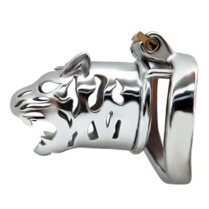 Массажное кольцо FRRK Tiger Cage, кольцо для пениса, устройство верности, медный замок, цилиндр, секс-игрушка для мужчин, одежда на яичках, член, товары для взрослых
