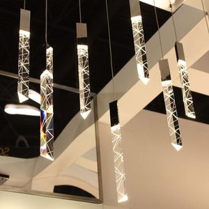 Modern Loft LED Avize K9 Kristal Krom Dubleks Merdiven Avize Oturma Odası Otel Tavan Asılı Işık Lüks Kolye Lamba