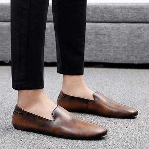 Летние мужчины удобные банкетные водительские туфли кисти высокого качества шитья, особенно легкая мода Dealskin Groom Zapatos Hombre