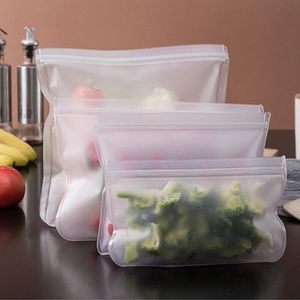 Food Preservation Bag Savers Refrigerator Storage Bags Kitchen Organization Fruit Vegetable Sealed Reusable Tools Translucent Simple Firm E