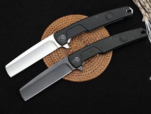 СПЕЦИАЛЬНОЕ ПРЕДЛОЖЕНИЕ ER T-RAZOR 007 Складные лезвий нож N690 атлас / черный титановый с покрытием танто точечных ножей с розничной коробкой