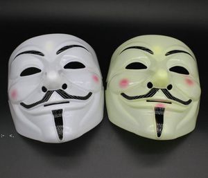 Parti Maskeleri V Vendetta Maskeleri Için Anonim Guy Fawkes Fantezi Elbise Yetişkin Kostüm Aksesuar Plastik Parti Cosplay Maskeleri RRB11122