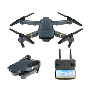 E58 Mini Dronlar HD Çift 4K Kamera WiFi RC Katlanabilir Quadcopter Başsız Mod Bir Düğme Anahtar Radyo Kontrol Oyuncakları