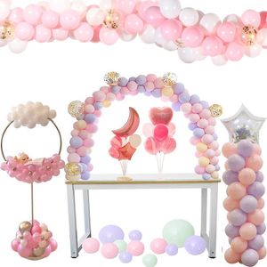 Düğün Süslemeleri Balonlar Kemer Sütun Standı Doğum Günü Partisi Çocuklar Için Bebek Duş Malzemeleri Şekeri