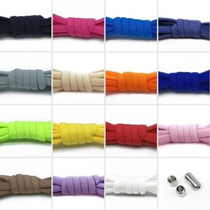 10PIC flache elastische Schnürsenkel mit Verschluss, keine Schnürsenkel, speziell für Kinder, Erwachsene, Unisex, Sneakers, Schuhe, Schnürsenkel, Schnürsenkel