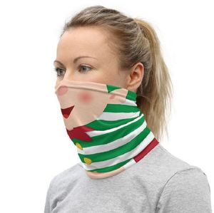 Chirstmas Yüz Kalkanı Bandana Yüz Açık Spor Sihirli Başörtüsü Kafa Vizör Boyun Gaiter Noel Dekorasyon Hediyeler Parti Maskesi GGE1694