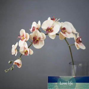 110 cm 11 Kafaları Ipek Orkide Phalaenopsis Çiçekler DIY Düğün Çiçek Buketi Yapay Bitkiler Sahte Çiçekler Ev Dekor Fabrika Fiyat Uzman Tasarım Kalitesi Son